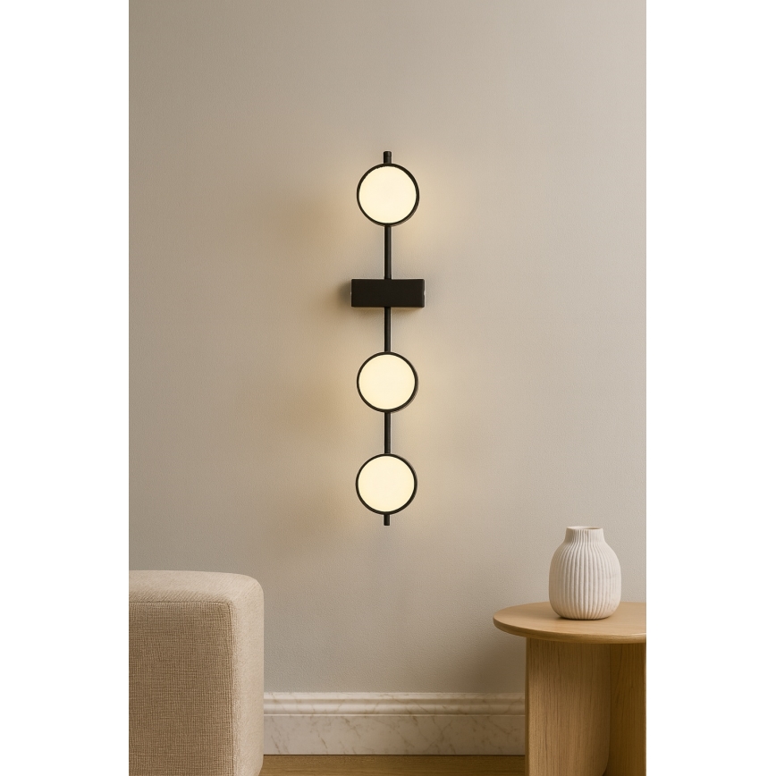 Brilagi - Virziena gaismeklis 3xGX53/12W/230V melns