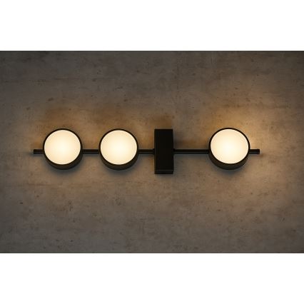 Brilagi - Virziena gaismeklis 3xGX53/12W/230V melns