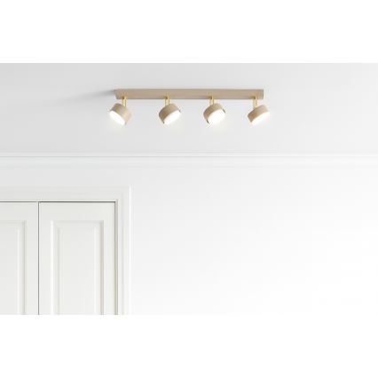 Brilagi - virziena gaismeklis 4xGX53/12W/230V, bēšs