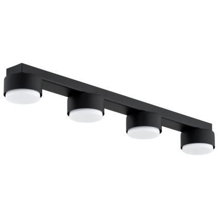 Brilagi - Virziena gaismeklis 4xGX53/12W/230V melns