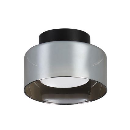 Brilagi - Virziena gaismeklis AURA LUX 1xGX53/30W/230V Ø 13 cm melna/dūmakaina