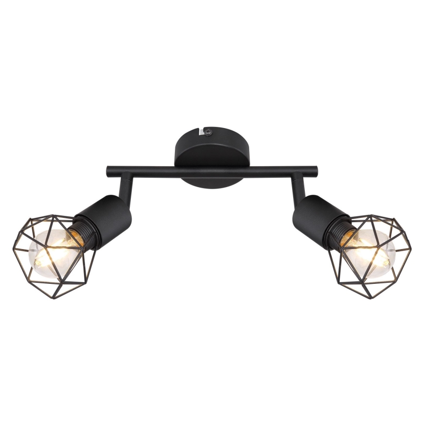 Brilagi - Virziena gaismeklis CAGE 2xE14/40W/230V