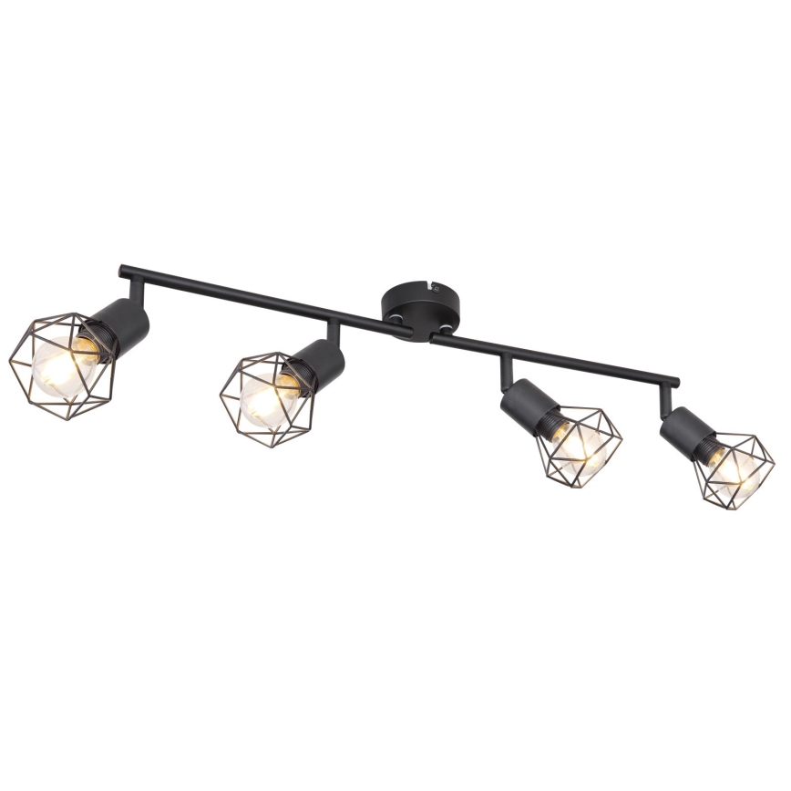 Brilagi - Virziena gaismeklis CAGE 4xE14/40W/230V