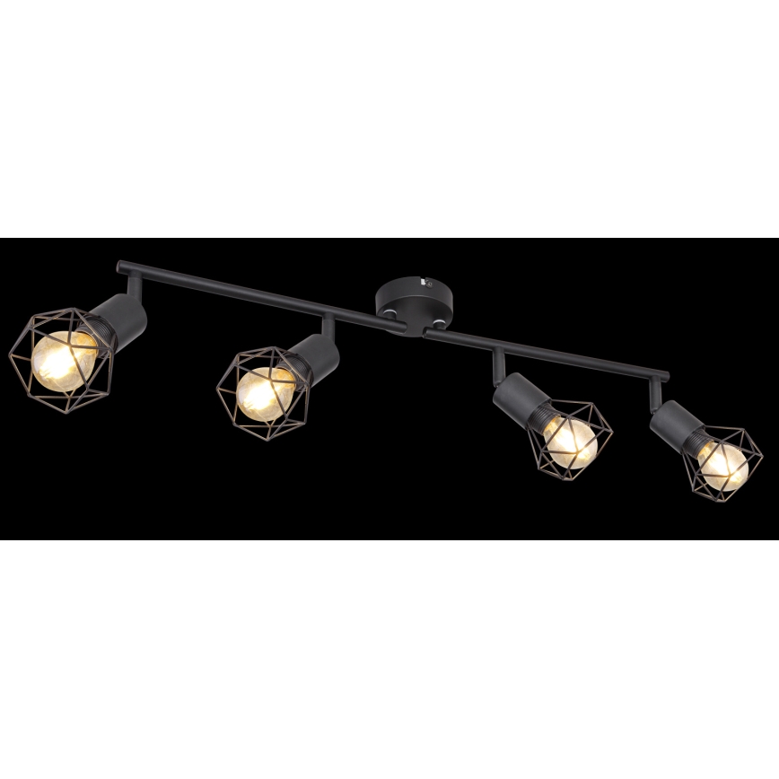 Brilagi - Virziena gaismeklis CAGE 4xE14/40W/230V
