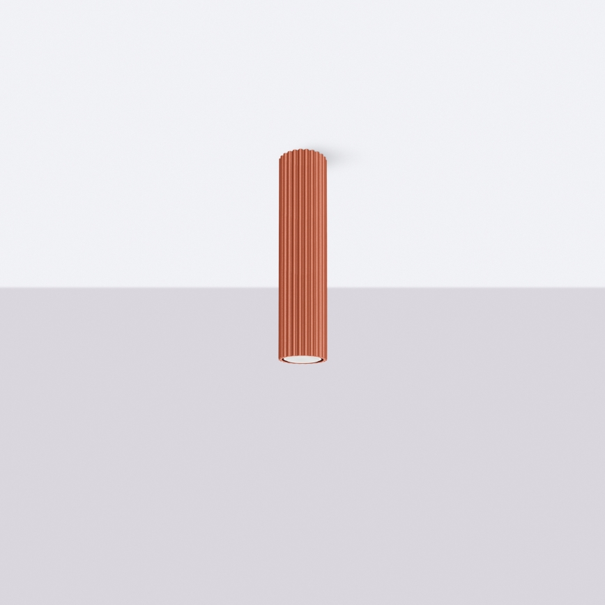 Brilagi - Virziena gaismeklis CRESTO 1xGU10/10W/230V 30 cm sarkans