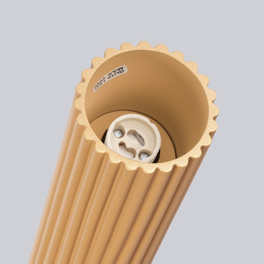 Brilagi - Virziena gaismeklis CRESTO 1xGU10/10W/230V 30 cm zelta