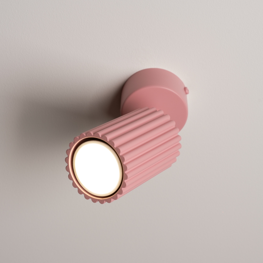 Brilagi - virziena gaismeklis CRESTO 1xGU10/10W/230V rozā