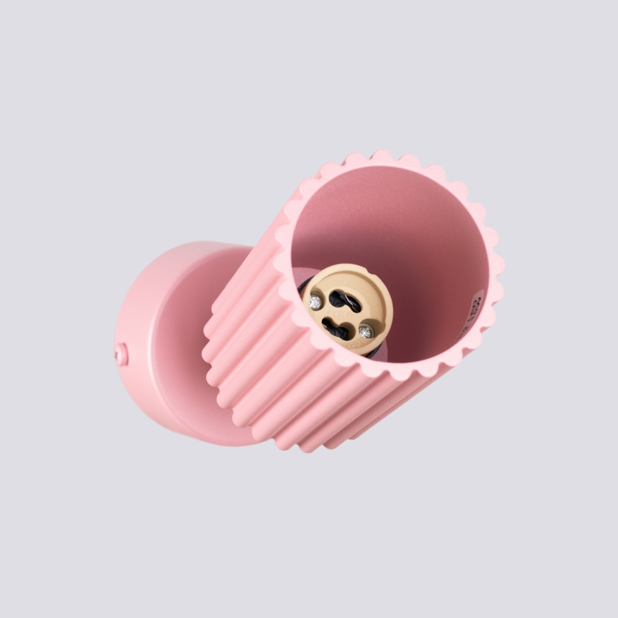 Brilagi - virziena gaismeklis CRESTO 1xGU10/10W/230V rozā