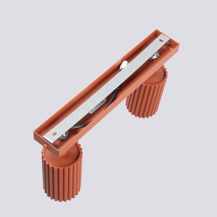 Brilagi - Virziena gaismeklis CRESTO 2xGU10/10W/230V sarkans