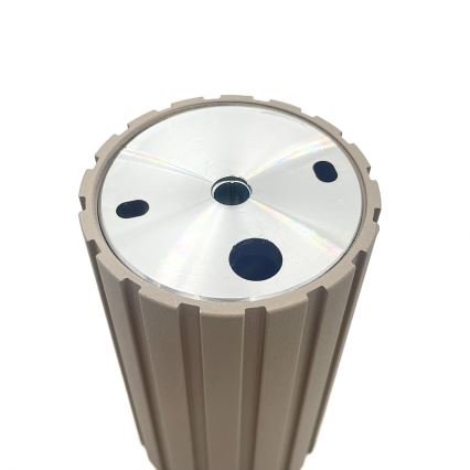 Brilagi - virziena gaismeklis CRISPINA 1xGU10/10W/230V 10 cm bēžs