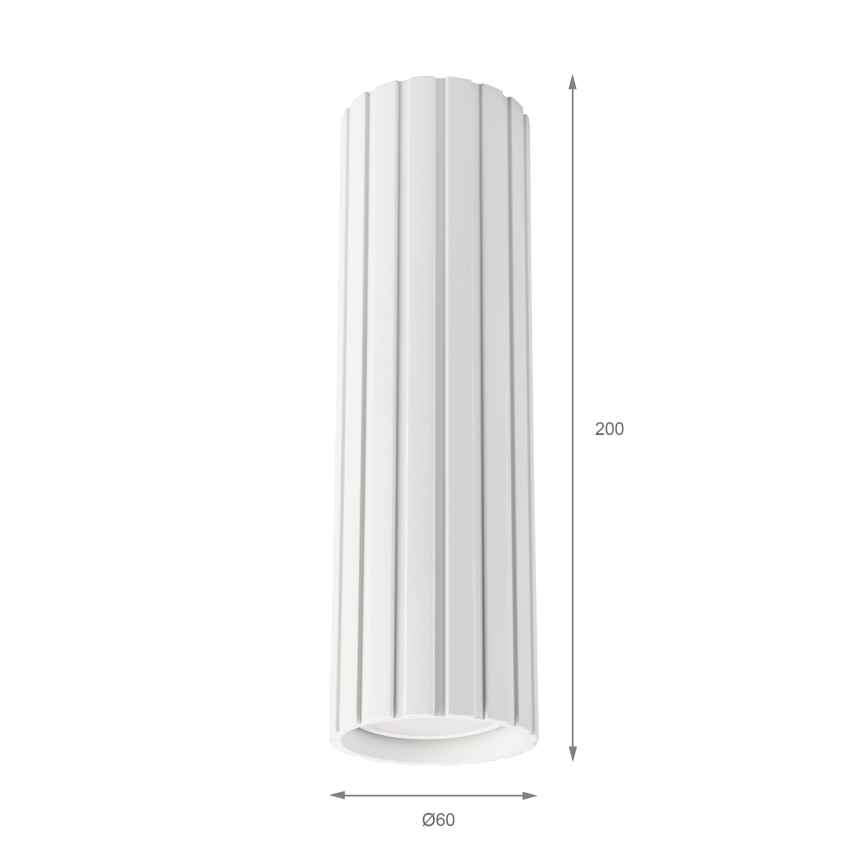 Brilagi - virziena gaismeklis CRISPINA 1xGU10/10W/230V 20 cm balts