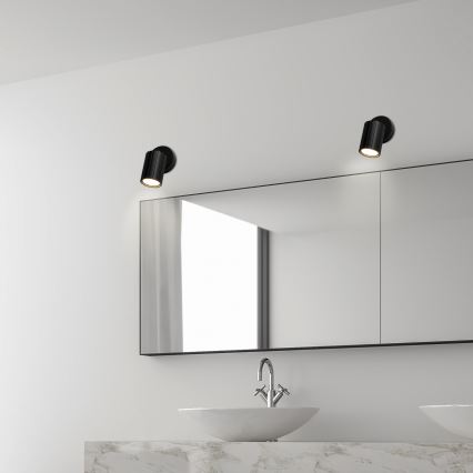 Brilagi - virziena gaismeklis CRISPINA 1xGU10/10W/230V, melns