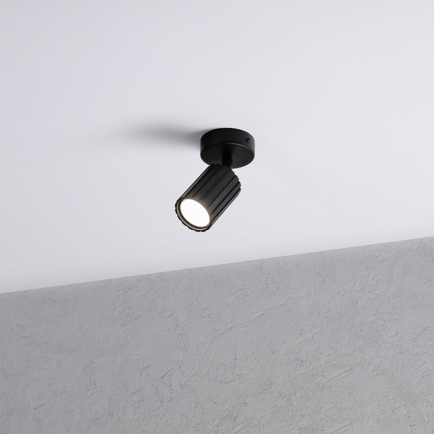 Brilagi - virziena gaismeklis CRISPINA 1xGU10/10W/230V, melns