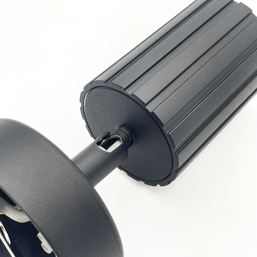 Brilagi - virziena gaismeklis CRISPINA 1xGU10/10W/230V, melns