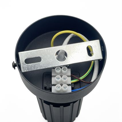 Brilagi - virziena gaismeklis CRISPINA 1xGU10/10W/230V, melns