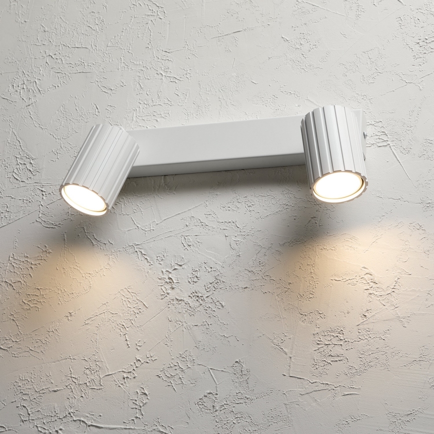 Brilagi - Virziena gaismeklis CRISPINA 2xGU10/10W/230V balts