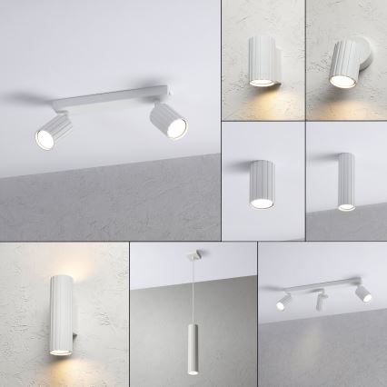 Brilagi - Virziena gaismeklis CRISPINA 2xGU10/10W/230V balts