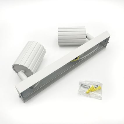 Brilagi - Virziena gaismeklis CRISPINA 2xGU10/10W/230V balts