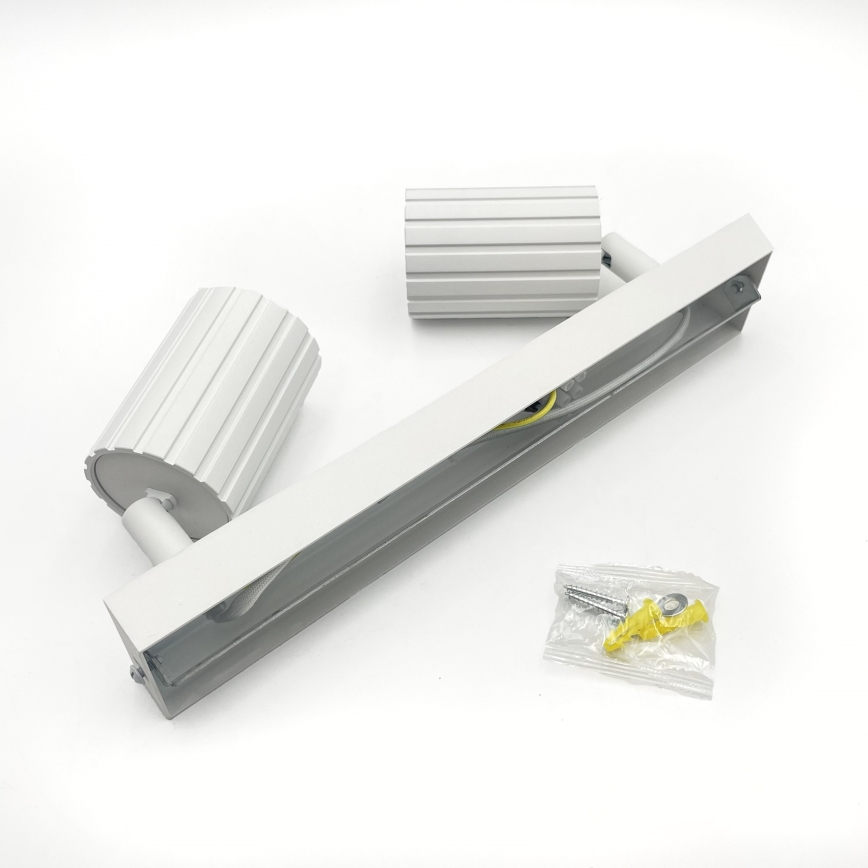 Brilagi - Virziena gaismeklis CRISPINA 2xGU10/10W/230V balts