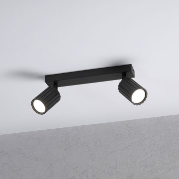 Brilagi - Virziena gaismeklis CRISPINA 2xGU10/10W/230V melns