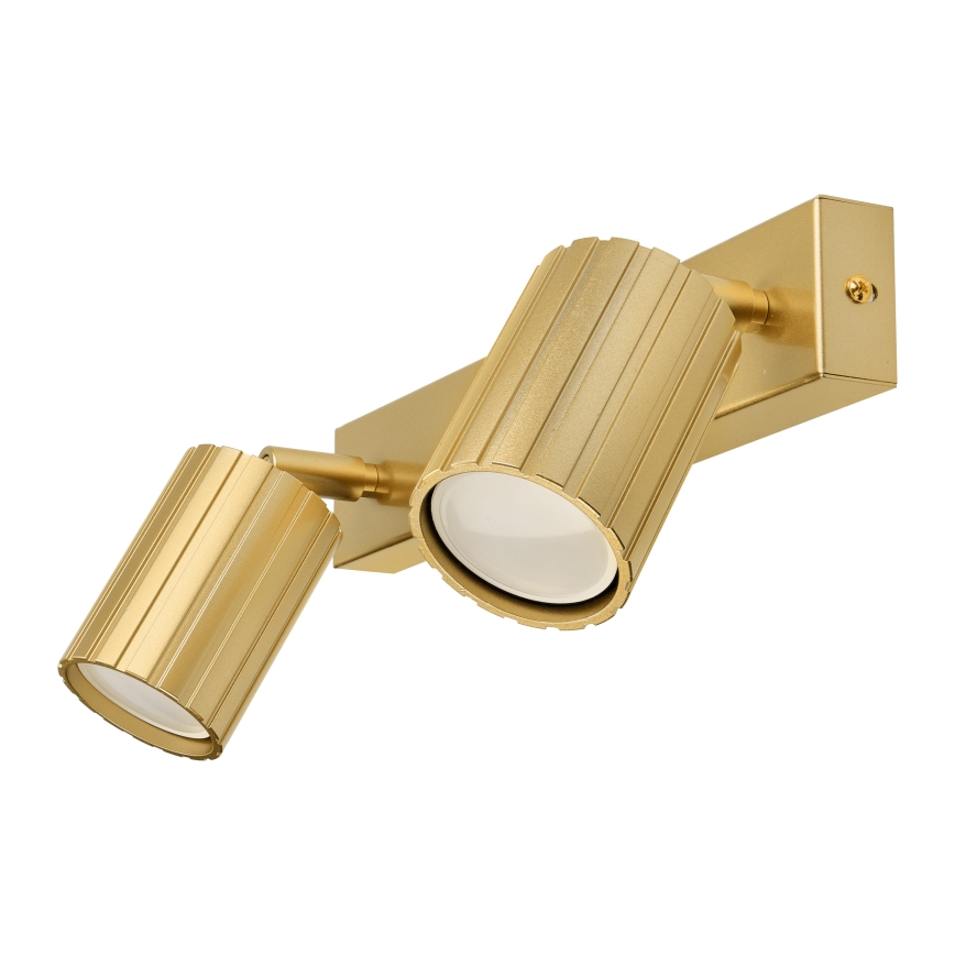 Brilagi - Virziena gaismeklis CRISPINA 2xGU10/10W/230V zelta