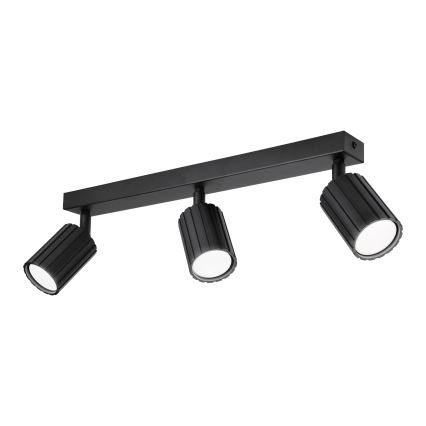 Brilagi - Virziena gaismeklis CRISPINA 3xGU10/10W/230V melns