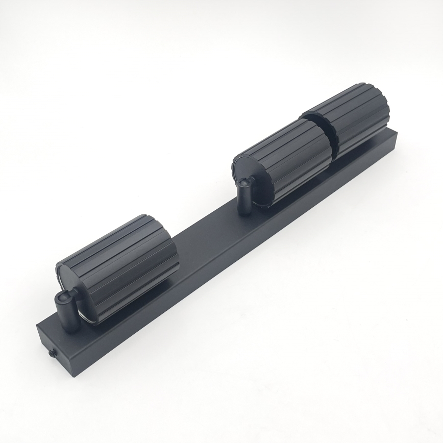 Brilagi - Virziena gaismeklis CRISPINA 3xGU10/10W/230V melns