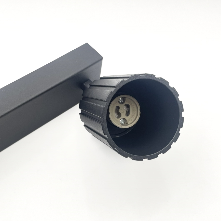 Brilagi - Virziena gaismeklis CRISPINA 3xGU10/10W/230V melns