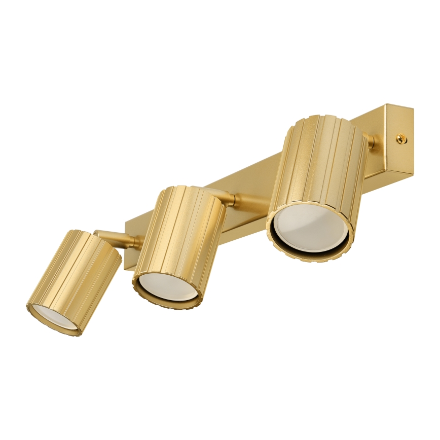 Brilagi - Virziena gaismeklis CRISPINA 3xGU10/10W/230V zelta