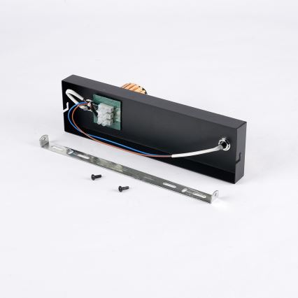 Brilagi - Virziena gaismeklis HYGGE 2xE14/15W/230V melns/dūmains