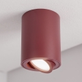 BRILAGI - Virziena gaismeklis MIA 1xGU10/30W/230V 100x80 mm burgundijas krāsas