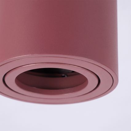 BRILAGI - Virziena gaismeklis MIA 1xGU10/30W/230V 100x80 mm burgundijas krāsas