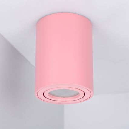 BRILAGI - Virziena gaismeklis MIA 1xGU10/30W/230V 100x80 mm rozā