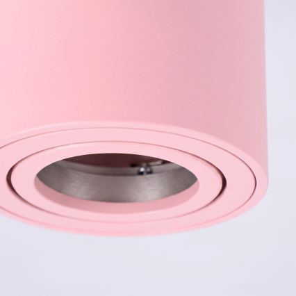 BRILAGI - Virziena gaismeklis MIA 1xGU10/30W/230V 100x80 mm rozā