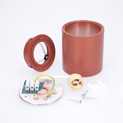 BRILAGI - Virziena gaismeklis MIA 1xGU10/30W/230V 84x80 mm brūns