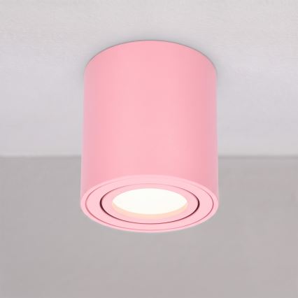 BRILAGI - Virziena gaismeklis MIA 1xGU10/30W/230V 84x80 mm rozā