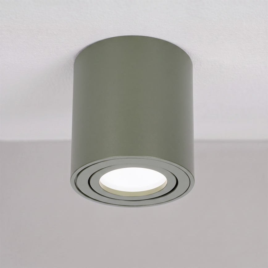 BRILAGI - Virziena gaismeklis MIA 1xGU10/30W/230V 84x80 mm tumši zaļš