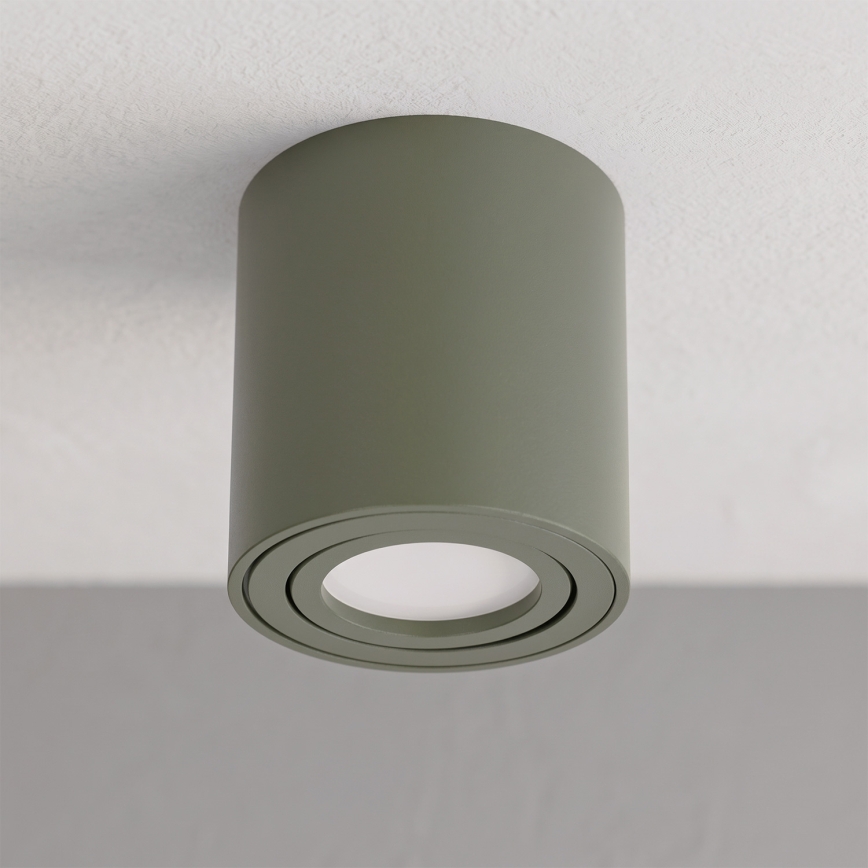 BRILAGI - Virziena gaismeklis MIA 1xGU10/30W/230V 84x80 mm tumši zaļš