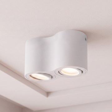 BRILAGI - Virziena gaismeklis MIA DOUBLE 2xGU10/30W/230V balts