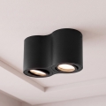 BRILAGI - Virziena gaismeklis MIA DOUBLE 2xGU10/30W/230V melns