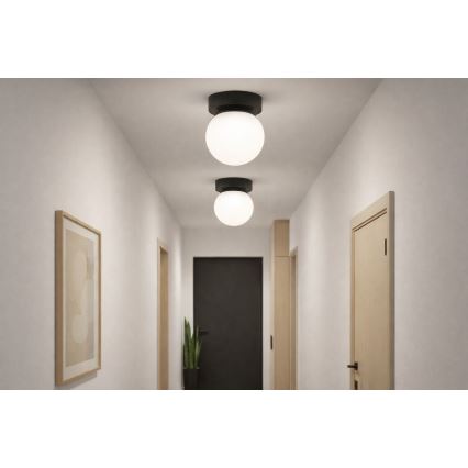 BRILAGI - Virziena gaismeklis MILO 1xE27/60W/230V melns