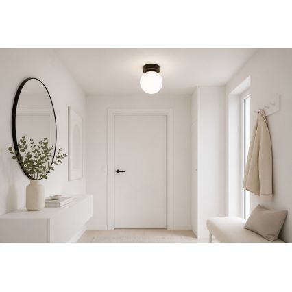 BRILAGI - Virziena gaismeklis MILO 1xE27/60W/230V melns