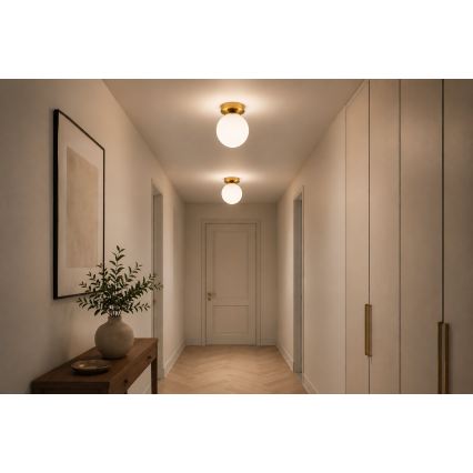 BRILAGI - virziena gaismeklis MILO 1xE27/60W/230V zelta krāsā