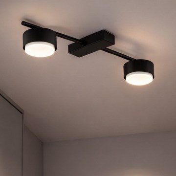Brilagi - Virziena gaismeklis MONO 2xGX53/12W/230V melns