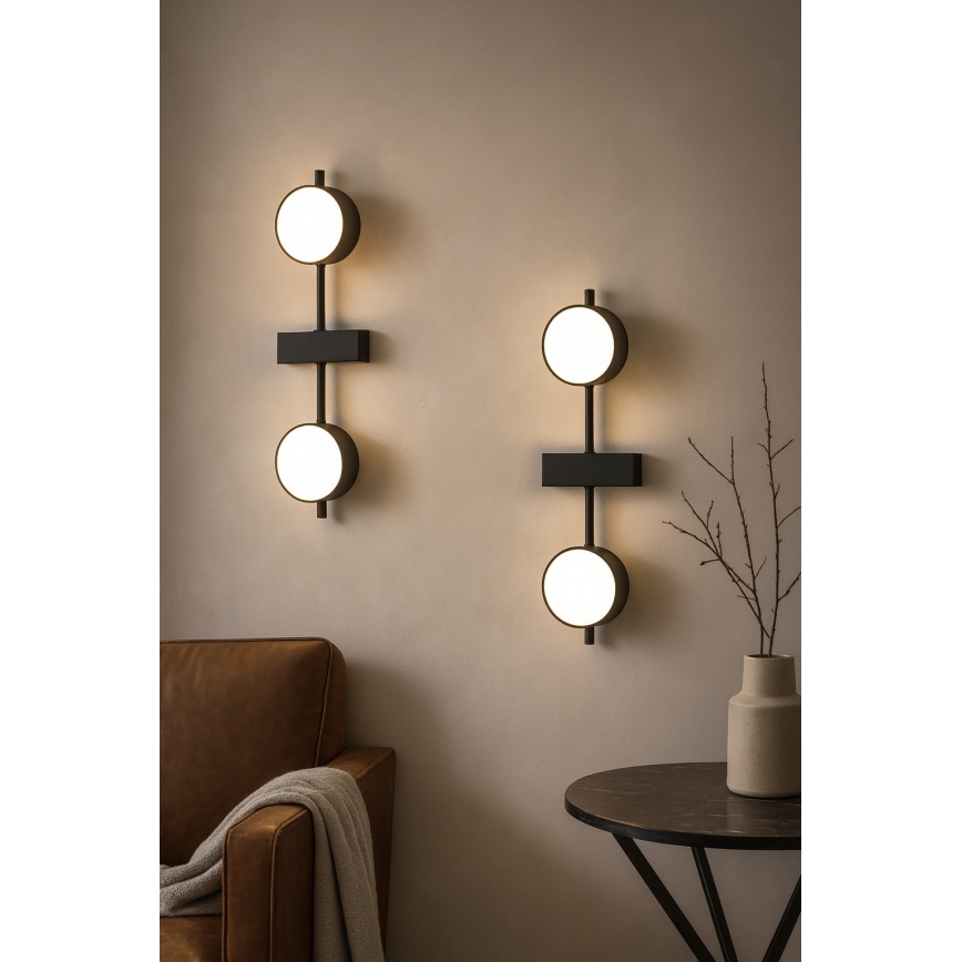 Brilagi - Virziena gaismeklis MONO 2xGX53/12W/230V melns