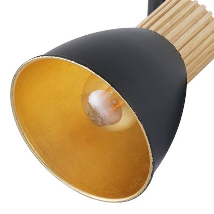 Brilagi - Virziena gaismeklis ODENSE 2xE14/10W/230V koks/melns