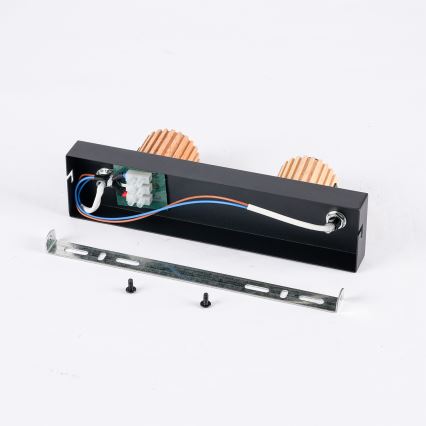 Brilagi - Virziena gaismeklis ODENSE 2xE14/10W/230V koks/melns