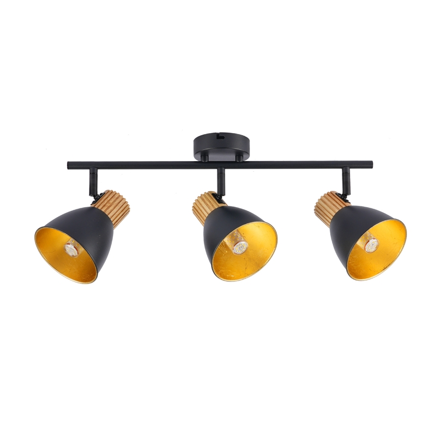 Brilagi - Virziena gaismeklis ODENSE 3xE14/10W/230V koks/melns