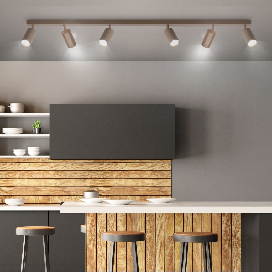 Brilagi - Virziena gaismeklis SELE 6xGU10/30W/230V bēšs
