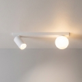 Brilagi - Virziena gaismeklis SELE BALL 1xGU10/30W/230V + 1xG9/10W balts